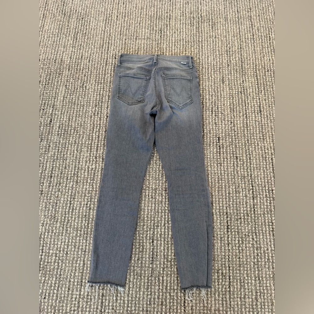 MOTHER Light Gray Denim